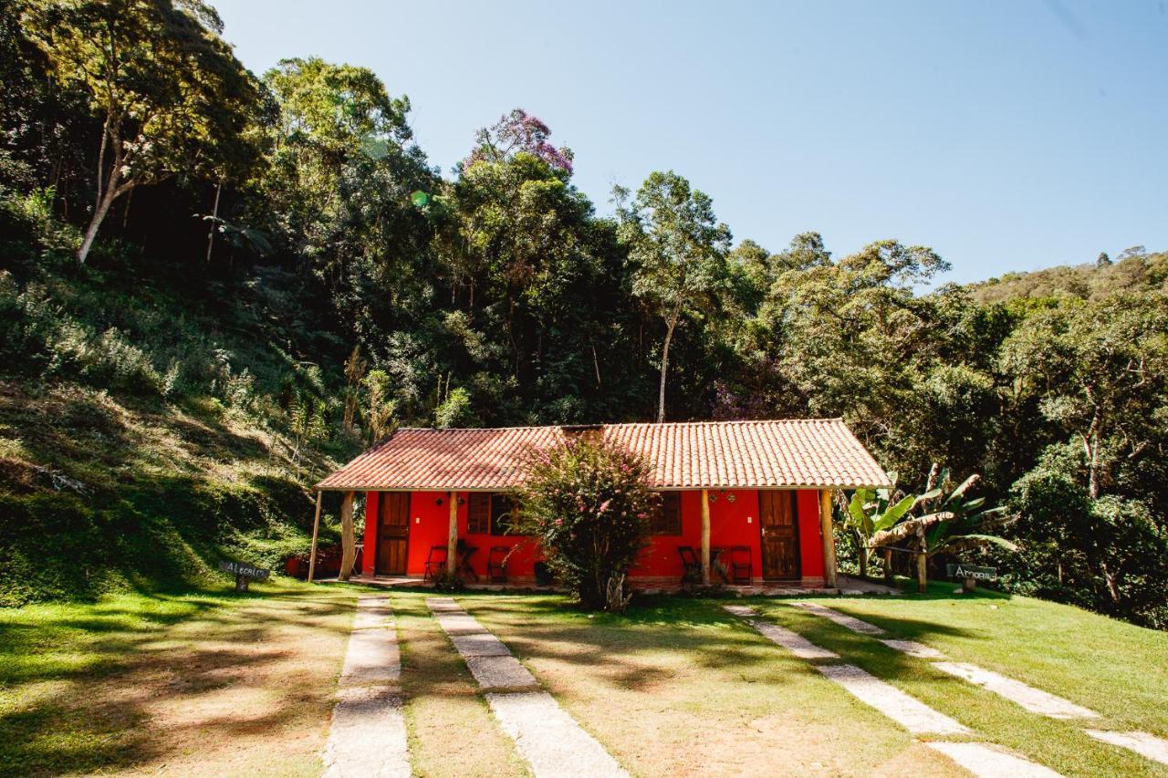 Sitio Das Hortensias Chales Conceição da Ibitipoca Exterior foto